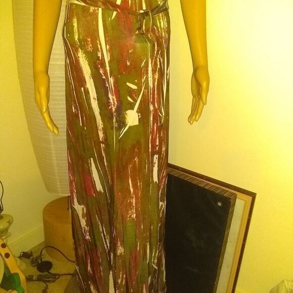⬇️⬇️⬇️ib diffusion Sleeveless Maxi Dress - Picture 4 of 8